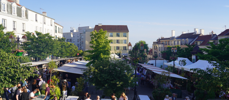 Place Roger Levanneur à Montmorency