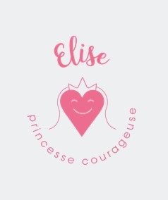 Logo Elise princesse courageuse