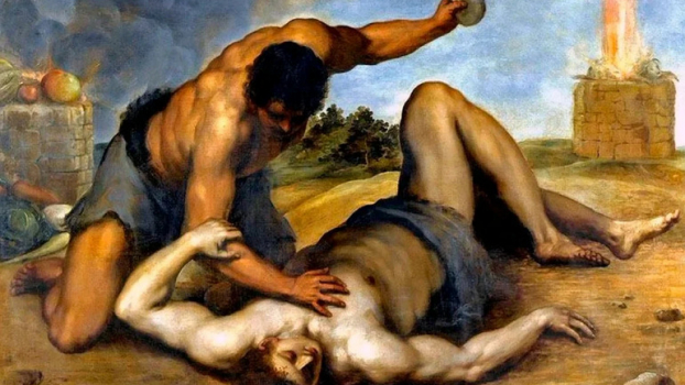 Peinture de Abel et Caïn