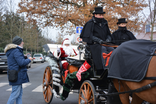 Parcours du Père Noël en calèche