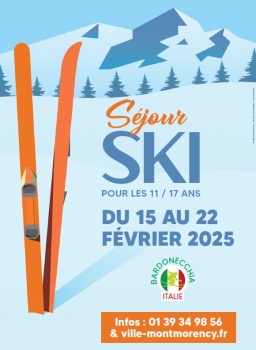 Séjour ski 2025