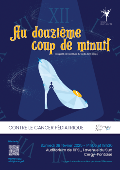 Affiche spectacle Au douzième coup de minuit