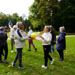 Séance de gymnastique - semaine bleue 2024